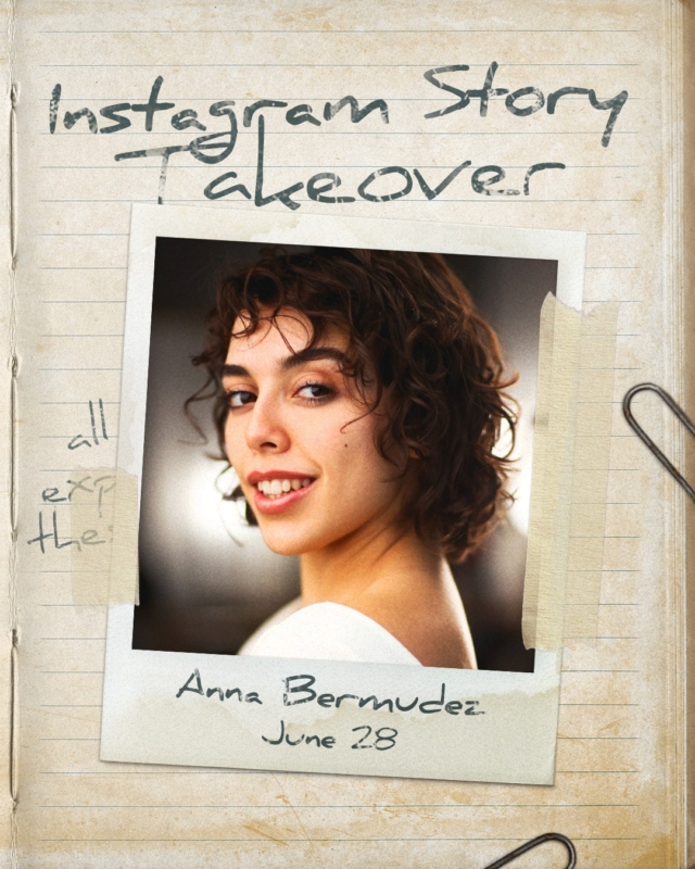 It's going down. Anna Bermudez is taking over our IG story today.