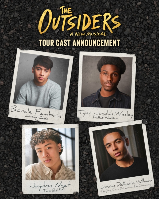 Look who's been added to the ranks. Meet the Greasers. #OutsidersTour